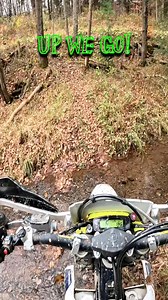 Through the stream and up the bank with my Husqvarna te150! #husqvarna #te150 #te150i #husqvarnate150i #husqvarnate150 #twostrokelife #twostroke | Smightification
