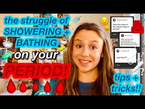 How to Shower While on Your Period