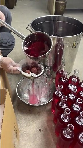The Process Of Bottling Wine