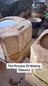 The process of making Talavera Pottery 🧡💛❤️💚💙 | Ibarra Imports