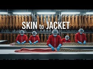 Inside the Snake-Leather Plant: From Skin to Luxury Jacket (Complete Process)