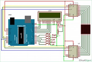 Arduino 8x8 Led Matrix 74hc595 Code