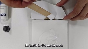 Porcelain Repair Kit White - High-Gloss Fiberglass Bathtub Tile Tub Repair Kit for Chips Cracks Scratches Rust Holes - Porcelain Sink Repair Kit for Ceramic Acrylic Tubs Toilets Fiberglass Shower