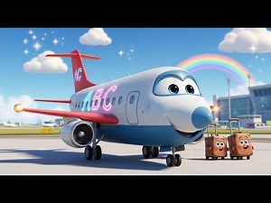 にぎやかなくうこうでABC ✈️🛄 | 子供向けABCソング | アルファベットを学ぼう
