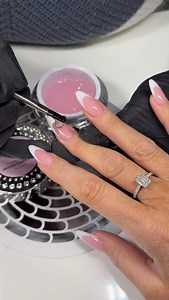 362K views · 2.6K reactions | Again Frosted Clear Rose Winternails 勺 @dreamnails_by_bigi @esther_jetsetbeauty #jetsetbeautynails #jetsetbeauty #nails #naillove #naildesign #nailart #nailaddict #nailvideos #nailvideo #nailtutorials | Jet Set Beauty | Facebook