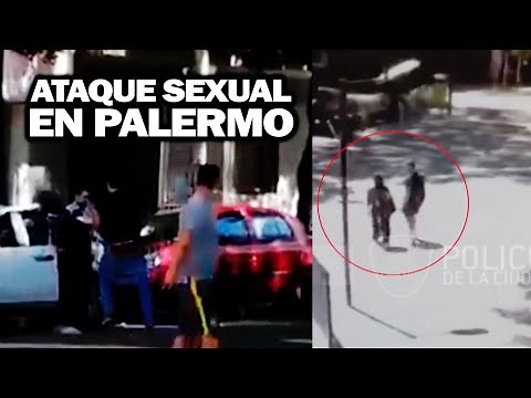 Violación grupal en Palermo: Las imágenes de los momentos previos al ataque sexual