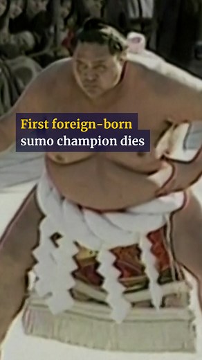 The first foreign-born sumo grand champion has died. #sumo #akebono #japan #sumowrestling #scmpnews #scmp | South China Morning Post