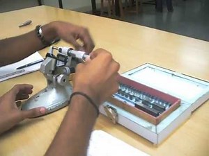 Calibration of micrometer