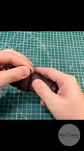 Easy_Leather_Craft_Scroll_Key_Case_freepattern | Handmade leather work