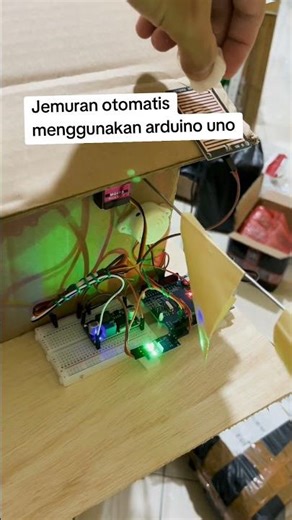 jemuran otomatis menggunakan arduino uno