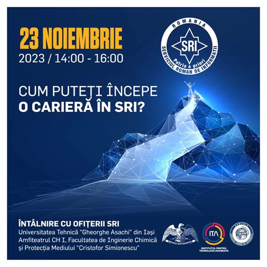 👨🏻‍🎓 Studenții Universității "Ștefan cel Mare" din Suceava au aflat direct de la ofițerii activi cum pot începe o carieră în SRI 🕵‍♂️ Urmează întâlniri cu studenții din București și Iași 🔜 #cariera #sri | SRI - Serviciul Român de Informații