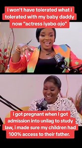 136K views · 2.4K reactions | Iyabo Ojo~ I Got Pregnant When I Got Admission Into Unilag To Study Law, I Made Sure My Children Has 100% Acess To Their Father.... Queen Mother You're Truely A Mother. | Funmi Annana Connect | Facebook