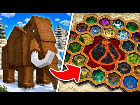 I Built a ZOO for Every PREHISTORIC ANIMALS in Minecraft Hardcore