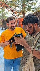 Poor boy was made fun of for his toy cell phone📱🎮😊✅️ | Matin Mirzaie