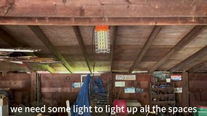 NS 150W LED Temporary Jobsite Work Light, 29,250LM 5000K Daylight White, Portable Waterproof Hanging Construction Lighting with 16ft Cord for Outdoor Workshop, Warehouse, Jobsite