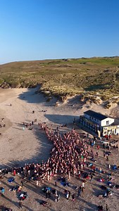 50K views · 4.5K reactions | Perranporth Boxing Day swim , oh what fun  #perranporth #boxingdayswim #christmas #cornwall #christmasdip | Cornish drone photography | Facebook