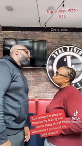 17 reactions | Fellas dont get placed into (work servitude)￼ by your entrepreneur #bosschick wife! She’ll always have a story every payday! #familyowned #business #couple #partner | Triple Jay's Pizza | Facebook