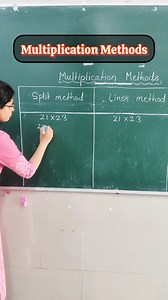 903K views · 15K reactions | Multiplication Methods #activity #activitybasedlearning #learning #learningwithfun #viral #trending #trendingreels #mathproblems #playfullearning #studentslife #math #mathstricks #govtschool #square #numbers #multiplicationtricks | Reeta Gupta | Facebook