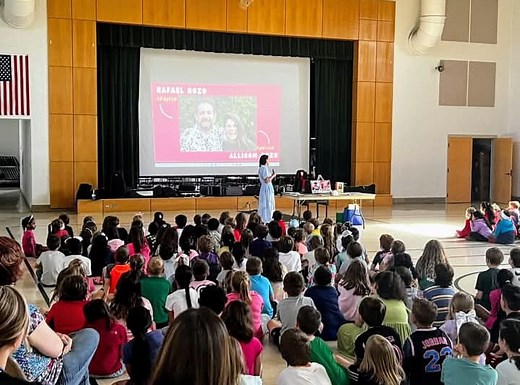 Author Visit with a sneak peek of our picture book DIEGO FUEGO THE FIREFIGHTING DRAGON (releasing July 22nd), my Creative Journey, and the Characters of Chaos thwarted my path! #childrensbook #picturebooks #AuthorJourney #authorvisit | Allison Rozo Books
