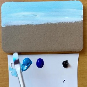 Mountain Landscape Painting / Acrylic Painting for Beginners | Acrylic Painting Techniques