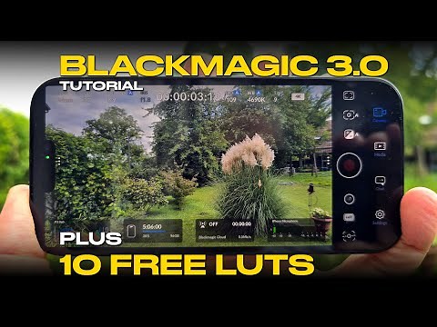 Blackmagic Camera 3.0 Tutorial + 10 FREE LUTs to download!