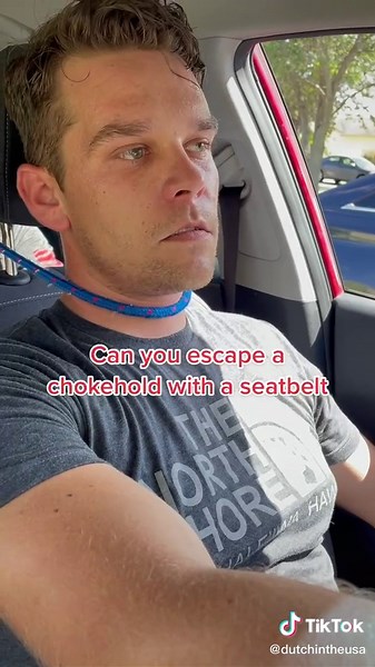 Choked by stranger in car #escape #safety #viral #trend #psa
