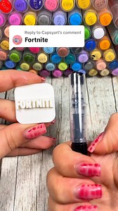 Drawing Fortnite Logo but I 3D Printed the Logo!@Fortnite Official #fortnite #3dprinter #logo #drawing #3dprint | Logo Lab