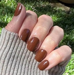 Color Street Nails, Cocoa Craving, Brown Nails - Etsy