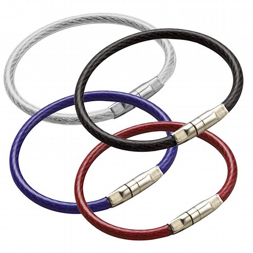 Locking Cable Key Ring