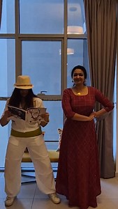 Two MJ fans, one full face… one ‘Smooth Criminal’ hiding hers. If you have seen me dance in school, you can easily guess the mystery face. Getting her to dance for the love of MJ was easy, but she wouldn’t show her face no matter what! 🤣 #mjfan #blackorwhite #instagood #casualdance #90skidsonly #90s | Anusri S Nair