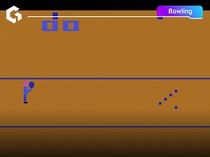 Bowling (1979) - Atari 2600 - Created by one of the Activision co-founders - Larry Kaplan! #atari #atari2600 #bowling #gaming #gamingcommunity #retrogaming #videogames #videogame #gamers #gamer #videogaming #gamerpage | Gamer Page