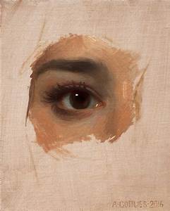 Adrian Gottlieb Emilys Eye Portrait Art Portrait Painting Eye Art