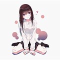 Cute Anime Sitting Poses