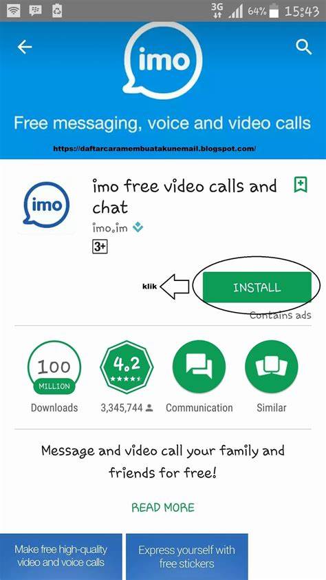 Cara download IMO terbaru di Android