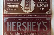 hershey 1930s wrapper wrappers bars hersheys worthpoint