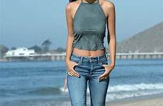 emily malibu ratajkowski beach abs shows off her side perfect babe artistic beaches skinny jeans mail daily top pert sand