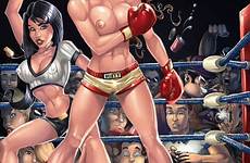boxing catfight luscious