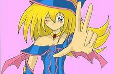 girl magician dark gi yu oh monsters duel minitokyo character series