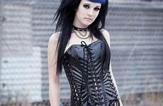 emo girls girl sexy cute style gothic look wallpapers acidcow barnorama babes pages
