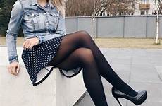 tights pantyhose stockings strumpfhose strumpfhosen collants schwarze jambes minirock jupe mädchen addicted kleider leggings zapatos noirs flirty femmes pernas