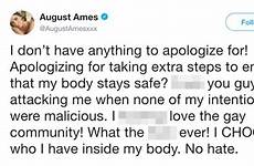 ames bullying husband sparking backlash