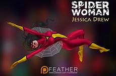 spider woman dofantasy feather poster2 hentai foundry