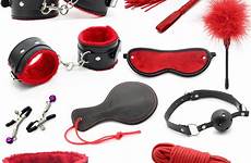 sex bondage leather toys couples sexy nipple handcuffs restraint tool slave set games adult toy vibrators