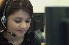 call center indian working woman