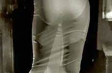 vintage slip lingerie sheer panty nylon stockings line vpl petticoat legs scoop bra visible junction wear
