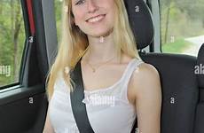 fastened seatbelt buckle alamy