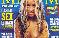 christina aguilera maxim magazine 2003 nude states january united aznude dominick guillemot topless recommended stories cover unknown