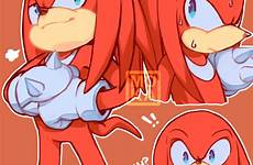 knuckles echidna sonic fanart zerochan anime hedgehog sama tumblr