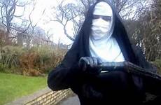 nun whip masked