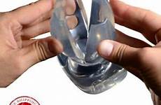 plug dilator expanding stretching expandible hueco girth claw flexible stimulator transparente